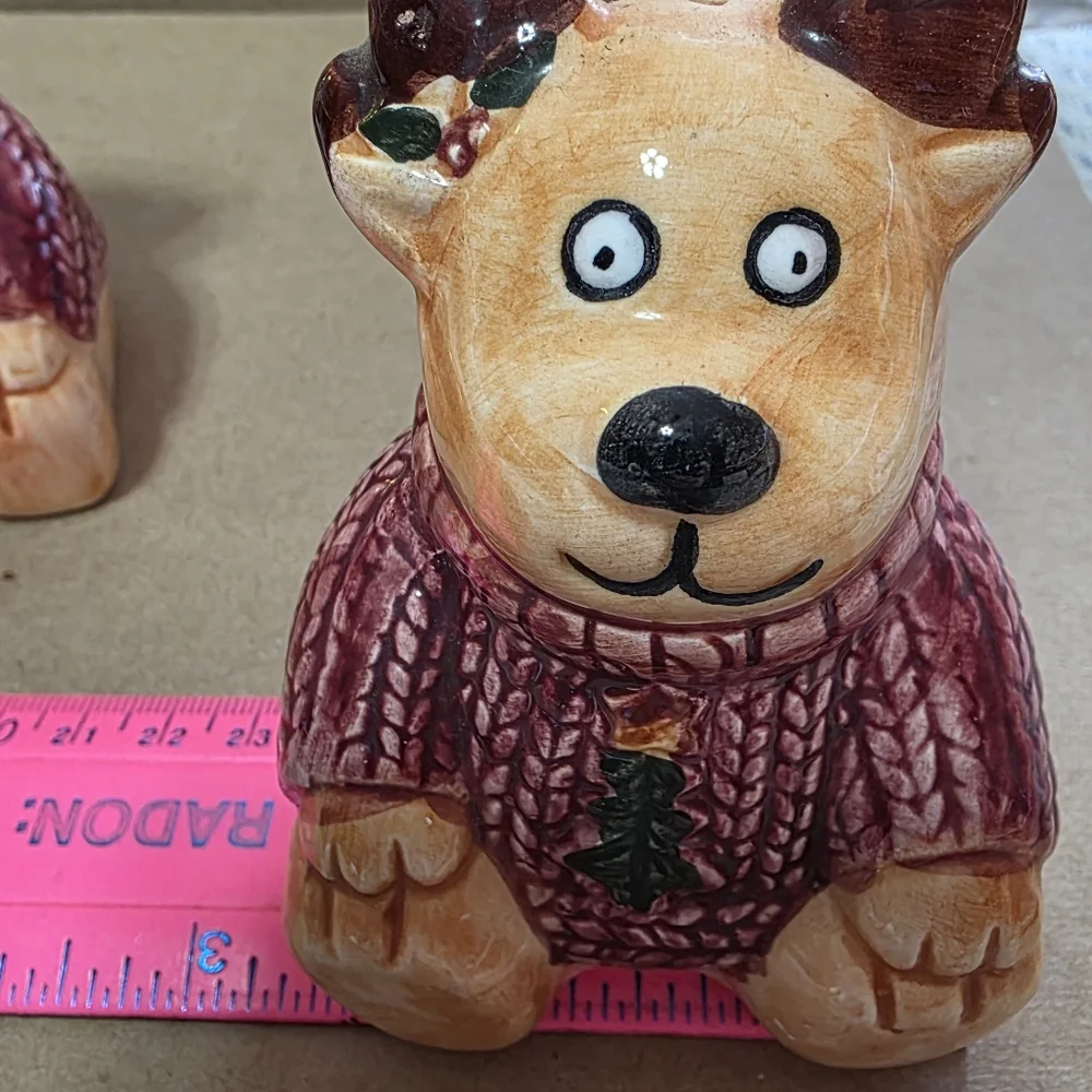 Vintage brown reindeer
